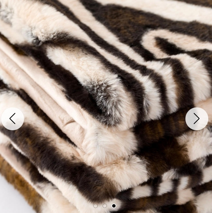 Plaid Hygge Animalier